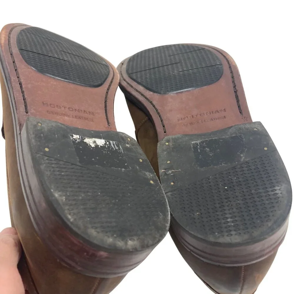Bostonian Mckewen Step Loafers Mens 11.5 M Brown Leather Dress Shoes - Picture 12 of 12